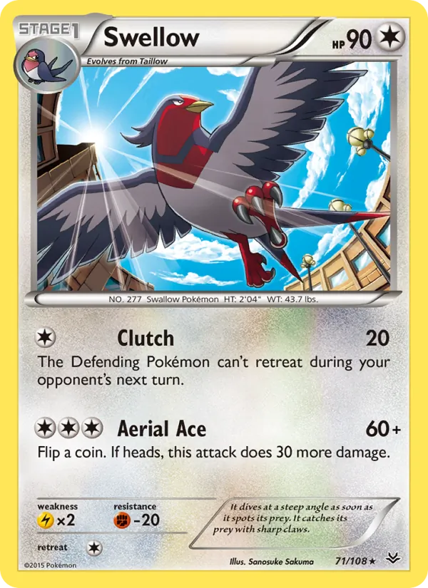 Swellow Roaring Skies 71/108
