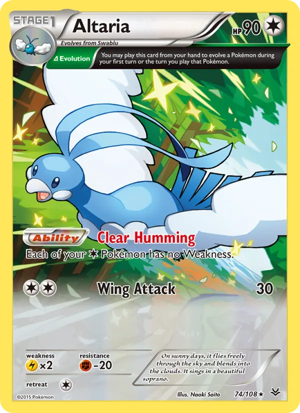 Altaria Roaring Skies 74/108