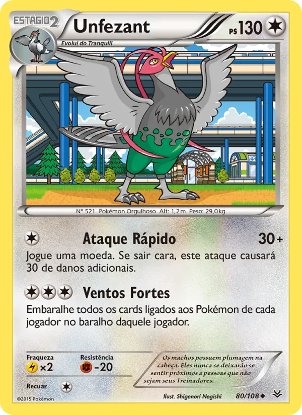 Unfezant Céus Estrondosos 80/108