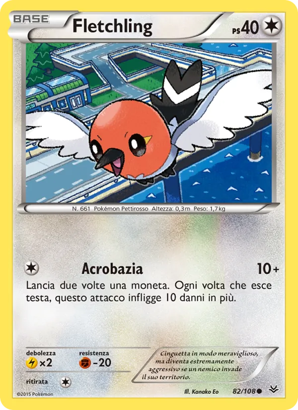 Fletchling Furie Volanti 82/108