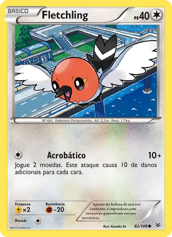 Fletchling Céus Estrondosos 82/108