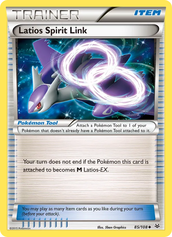 Latios Spirit Link Roaring Skies 85/108