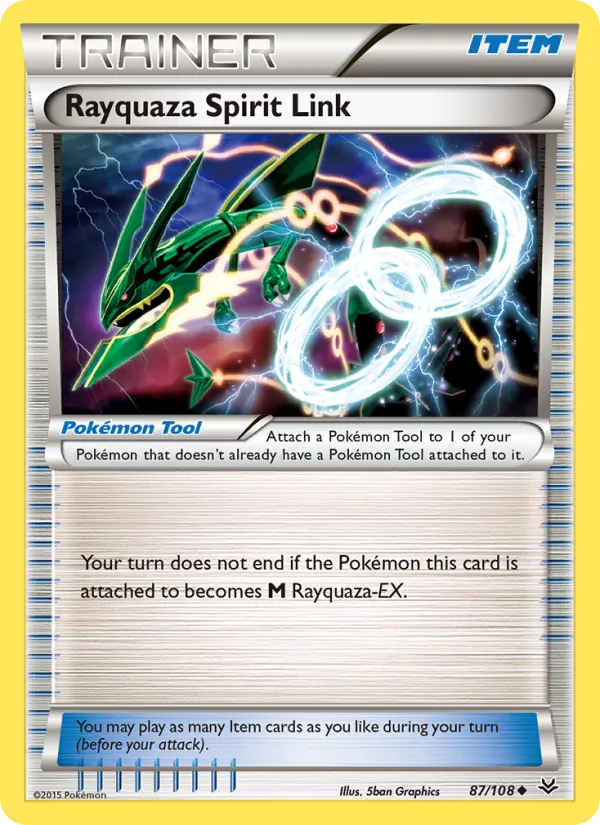 Rayquaza Spirit Link Roaring Skies 87/108