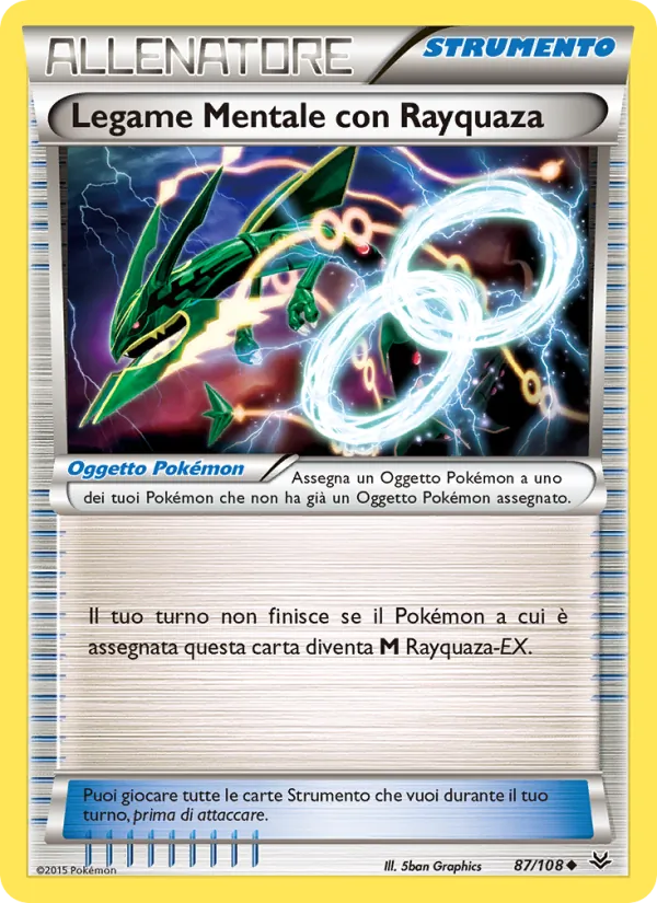 Legame Mentale con Rayquaza Furie Volanti 87/108
