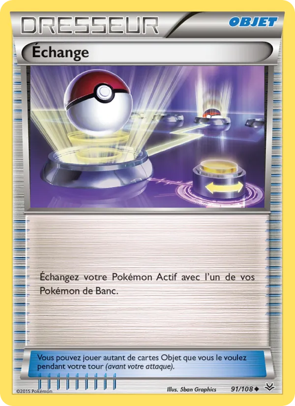 Échange Ciel Rugissant 91/108