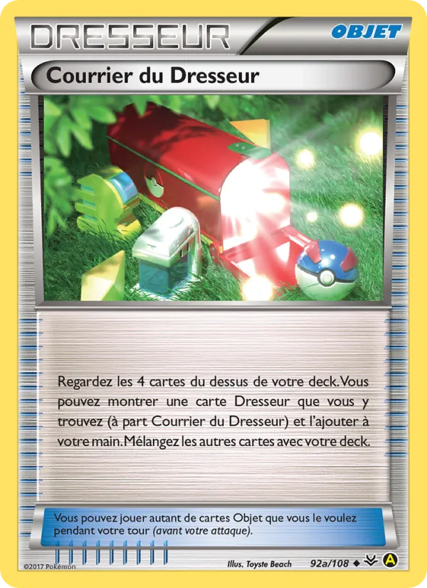 Courrier du Dresseur Ciel Rugissant 92/108