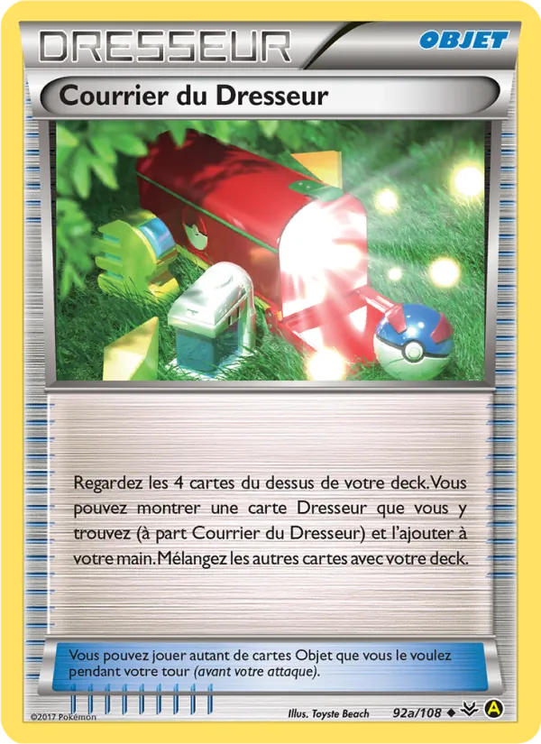 Courrier du Dresseur Ciel Rugissant 92a/108