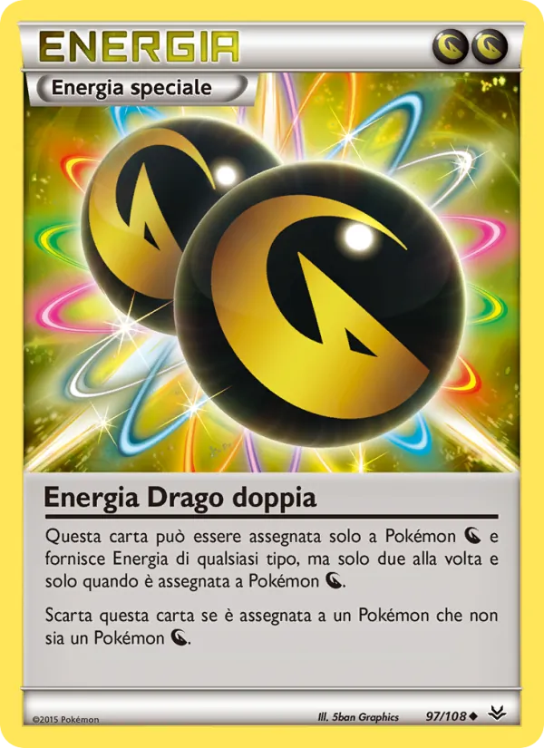 Energia Drago doppia Furie Volanti 97/108