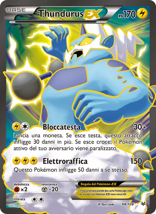Thundurus EX Furie Volanti 98/108