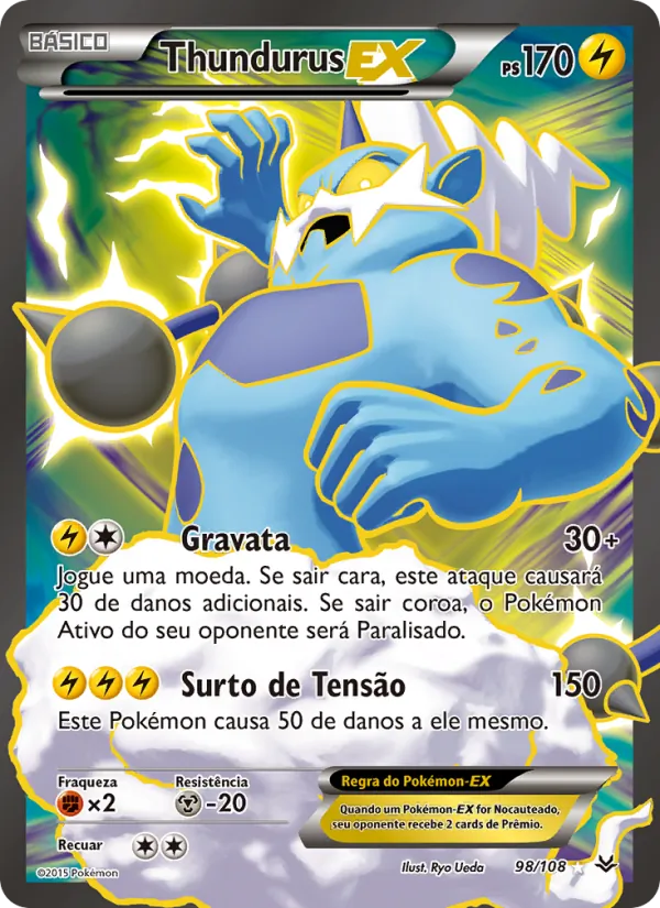 Thundurus EX Céus Estrondosos 98/108