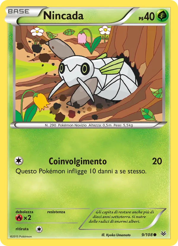 Nincada Furie Volanti 9/108