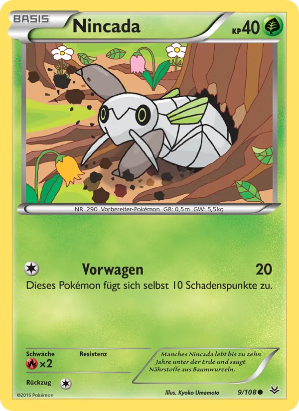 Nincada Drachenleuchten 9/108
