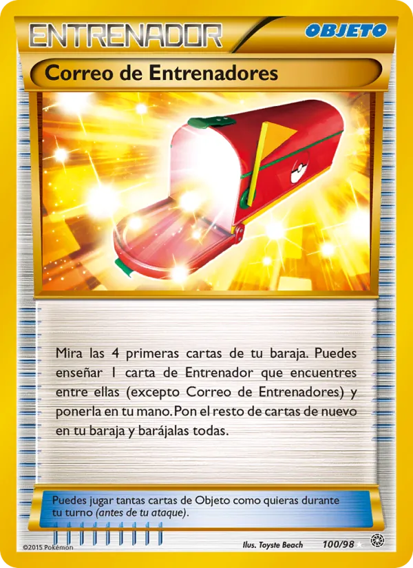 Correo de Entrenadores Antiguos Orígenes 100/98