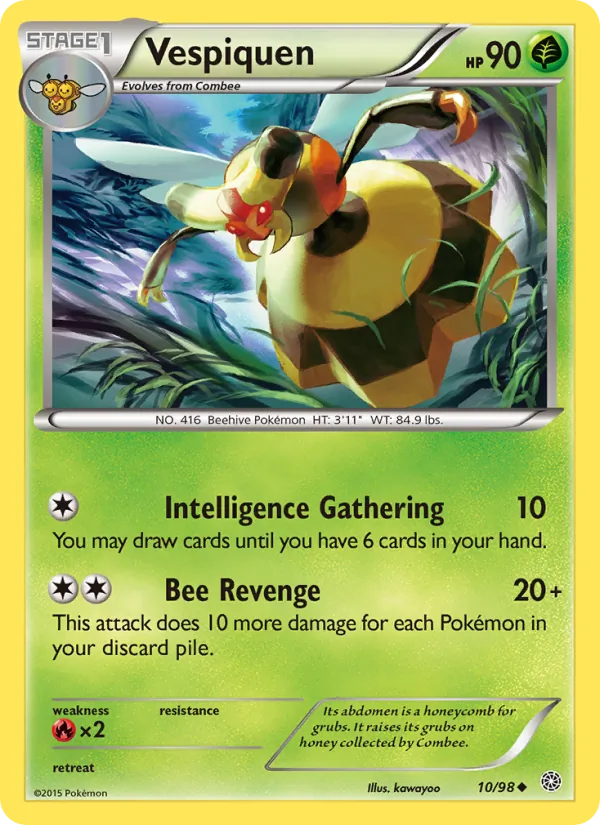 Vespiquen Ancient Origins 10/98
