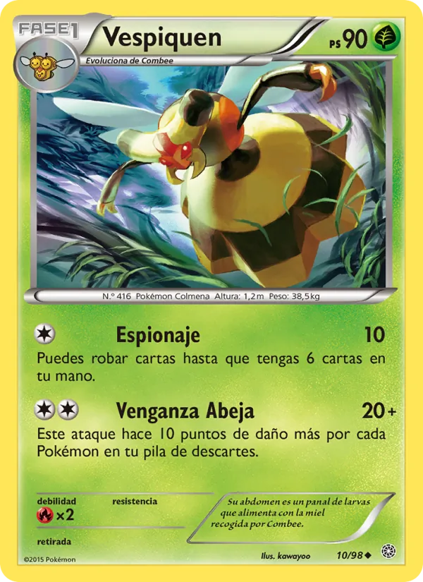 Vespiquen Antiguos Orígenes 10/98