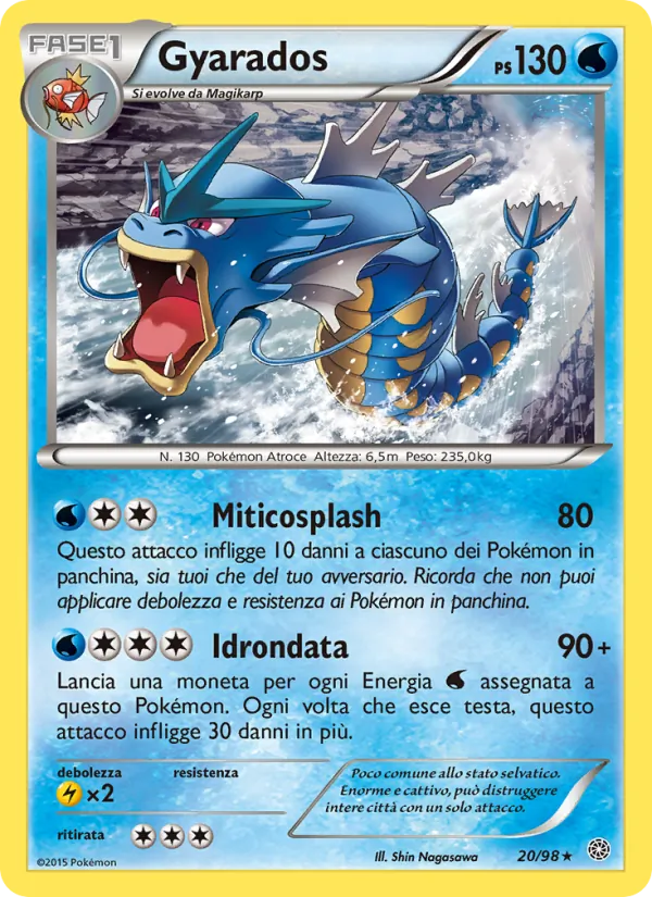 Gyarados Antiche Origini 20/98