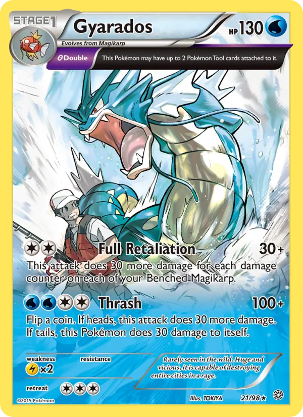 Gyarados Ancient Origins 21/98
