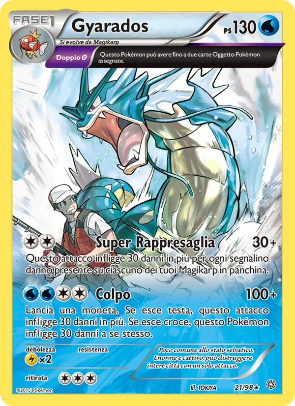 Gyarados Antiche Origini 21/98