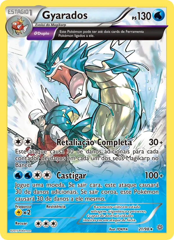 Gyarados Origens Ancestrais 21/98