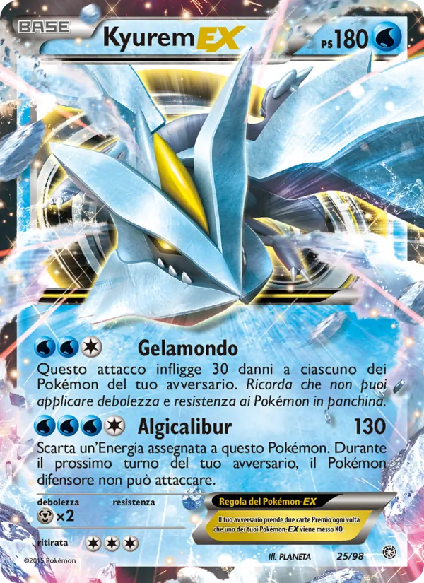 Kyurem EX Antiche Origini 25/98