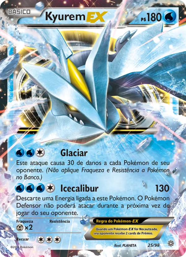 Kyurem EX Origens Ancestrais 25/98