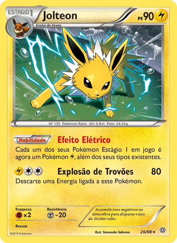 Jolteon Origens Ancestrais 26/98