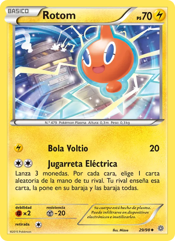 Rotom Antiguos Orígenes 29/98