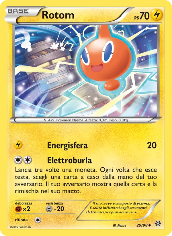 Rotom Antiche Origini 29/98