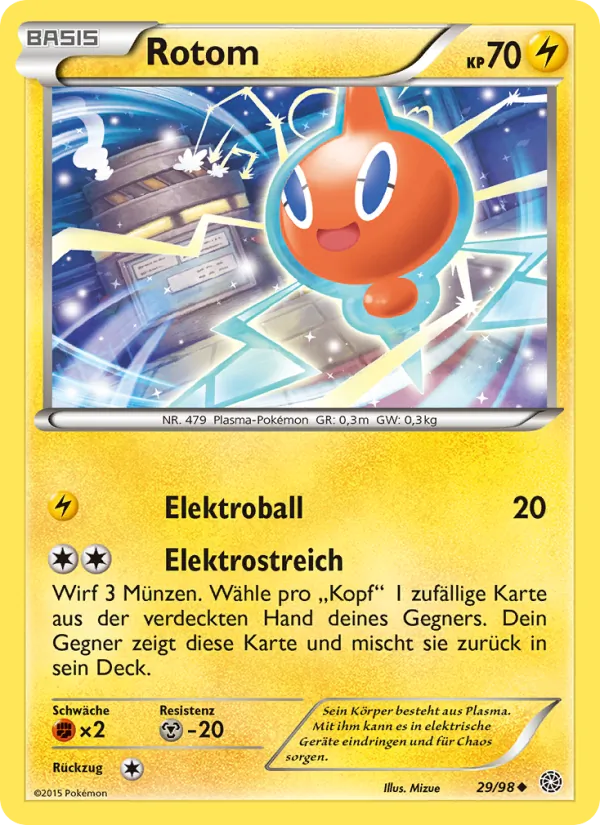 Rotom Ewiger Anfang 29/98