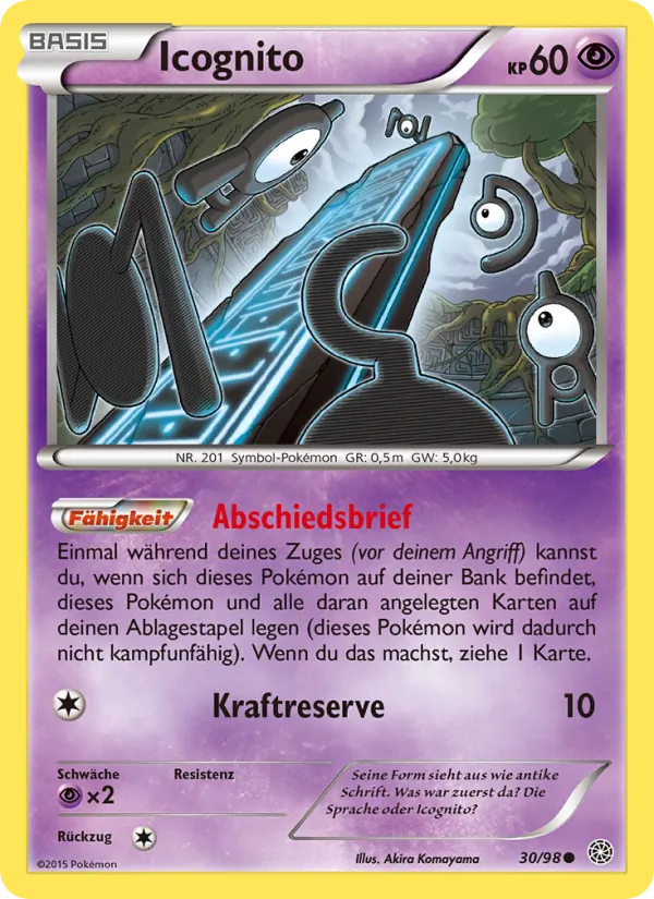 Icognito Ewiger Anfang 30/98