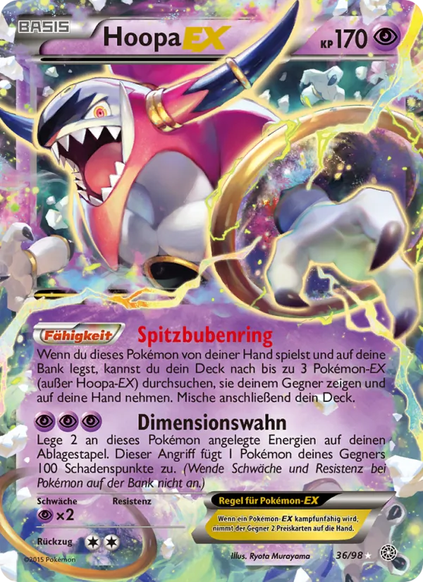 Hoopa EX Ewiger Anfang 36/98