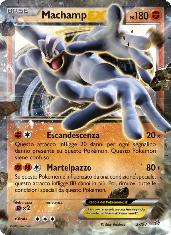 Machamp EX Antiche Origini 37/98