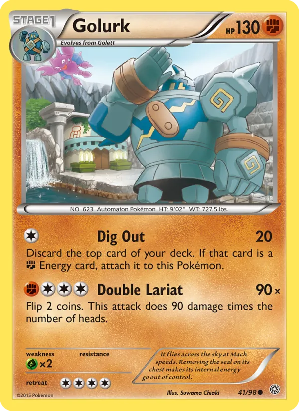 Golurk Ancient Origins 41/98