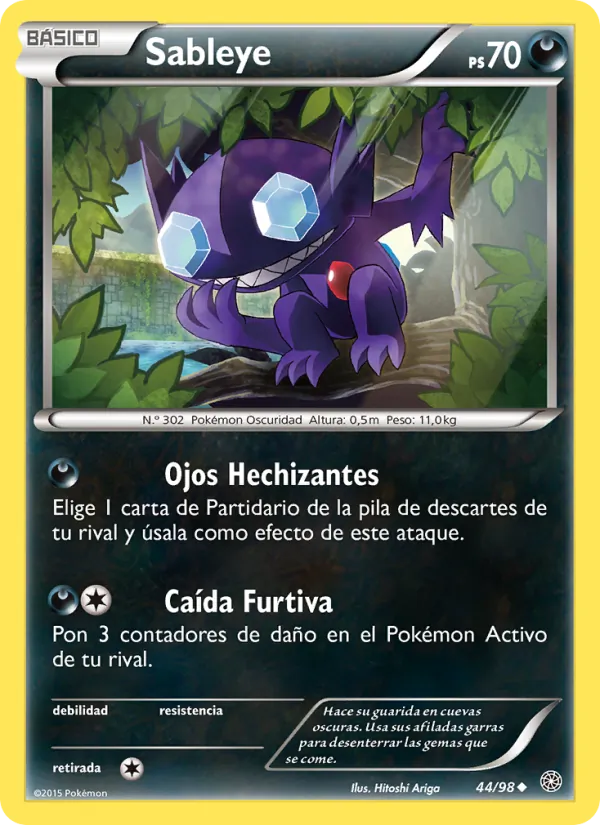 Sableye Antiguos Orígenes 44/98