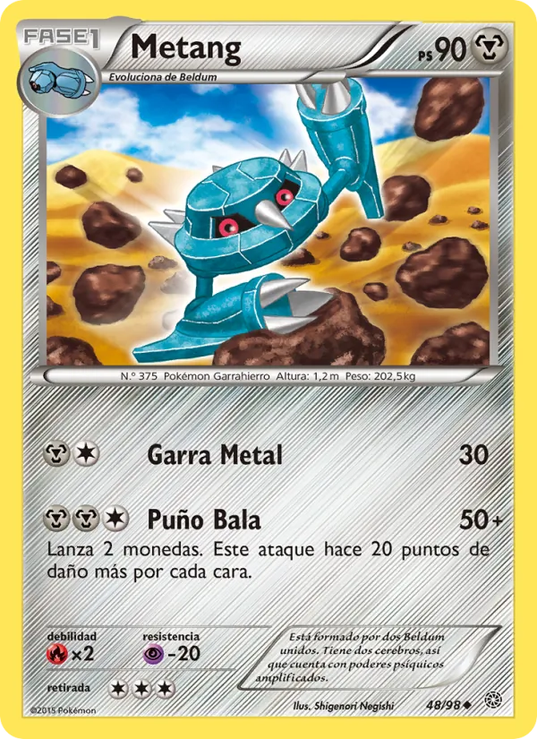 Metang Antiguos Orígenes 48/98