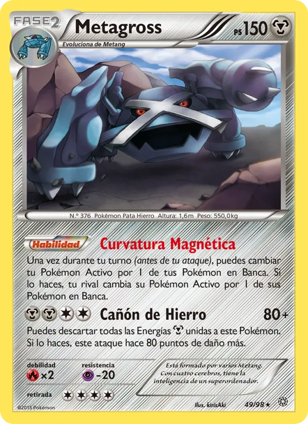 Metagross Antiguos Orígenes 49/98