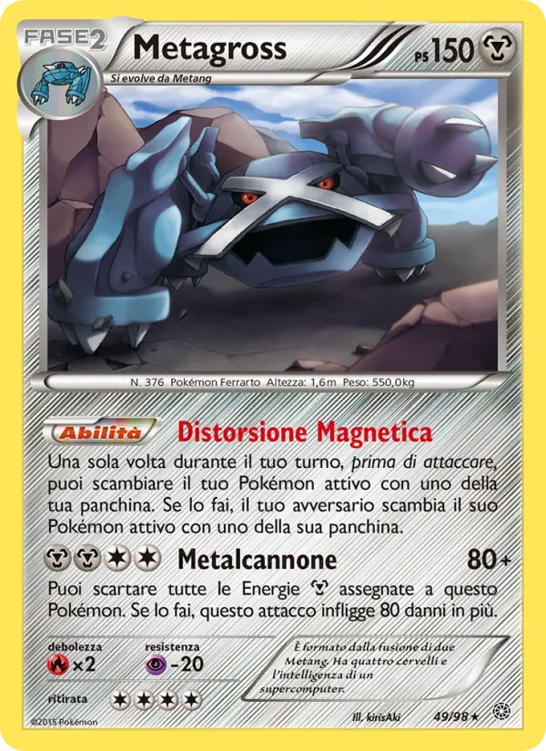 Metagross Antiche Origini 49/98