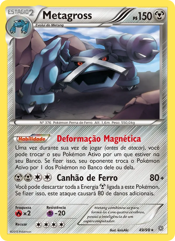 Metagross Origens Ancestrais 49/98