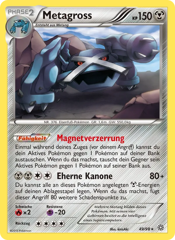 Metagross Ewiger Anfang 49/98