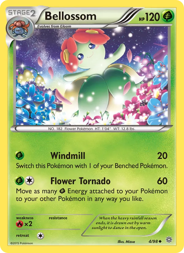 Bellossom Ancient Origins 4/98