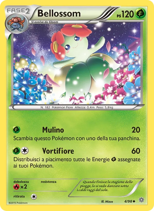 Bellossom Antiche Origini 4/98