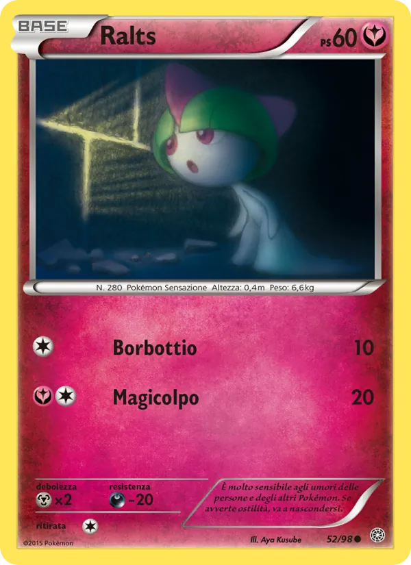 Ralts Antiche Origini 52/98