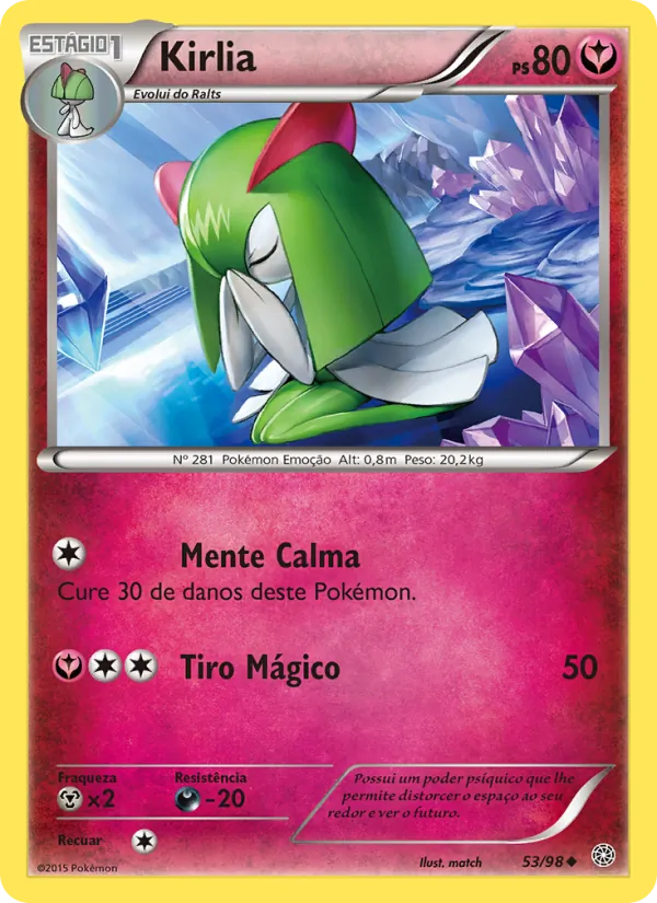 Kirlia Origens Ancestrais 53/98