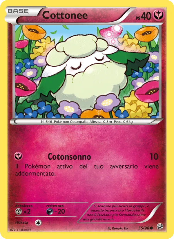 Cottonee Antiche Origini 55/98