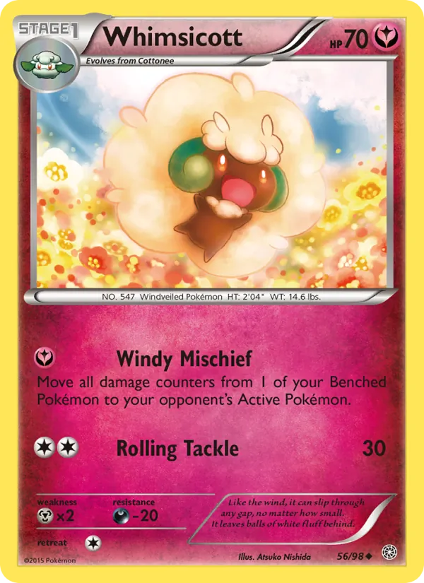 Whimsicott Ancient Origins 56/98