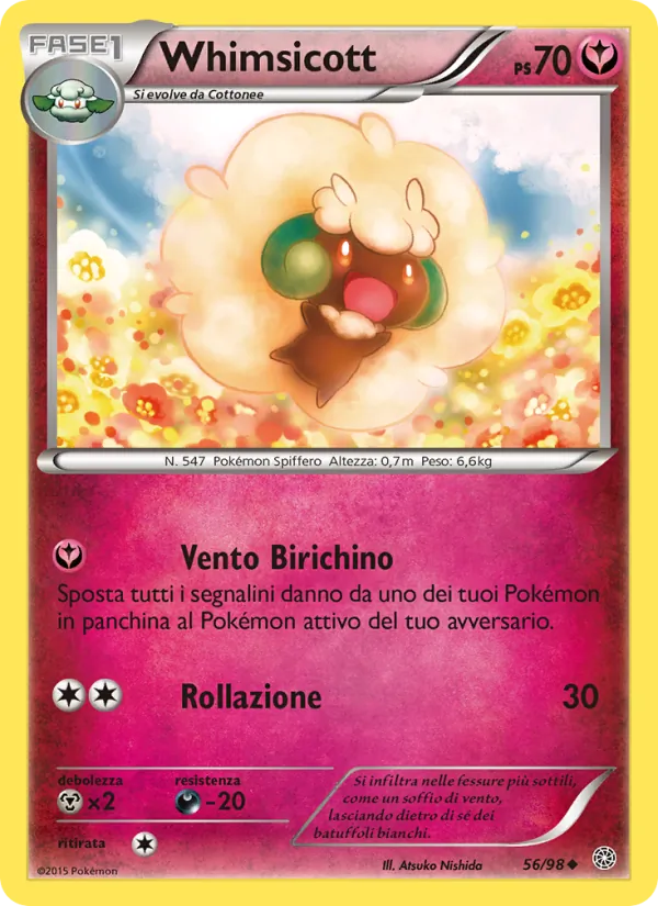 Whimsicott Antiche Origini 56/98