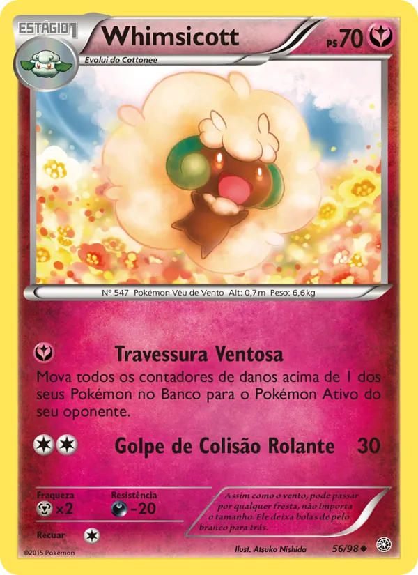 Whimsicott Origens Ancestrais 56/98