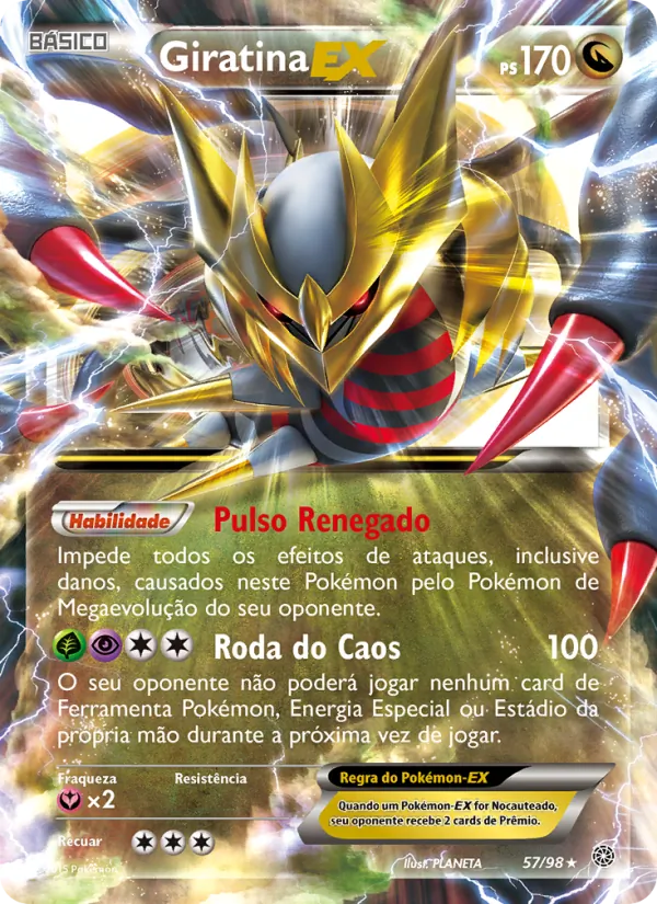 Giratina EX Origens Ancestrais 57/98