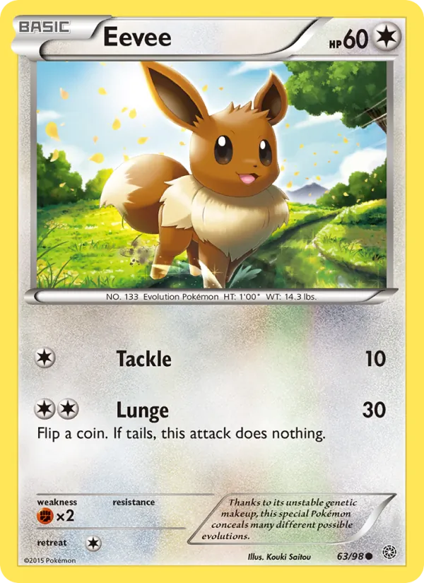 Eevee Ancient Origins 63/98