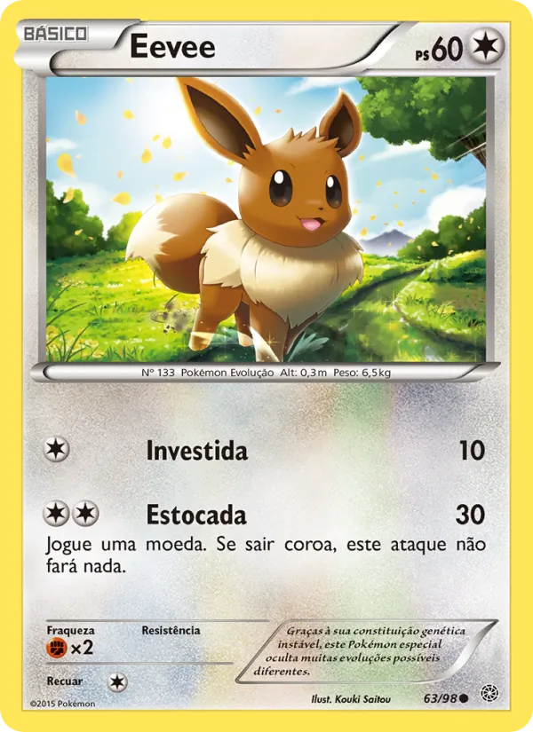 Eevee Origens Ancestrais 63/98